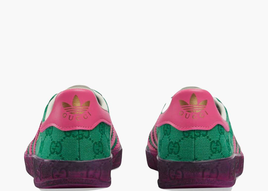 Gazelle GG Canvas Green / Pink (Women's)