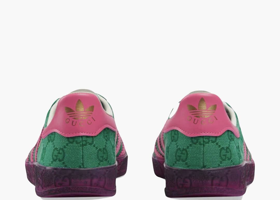 Gazelle GG Canvas Green / Pink (Women's)