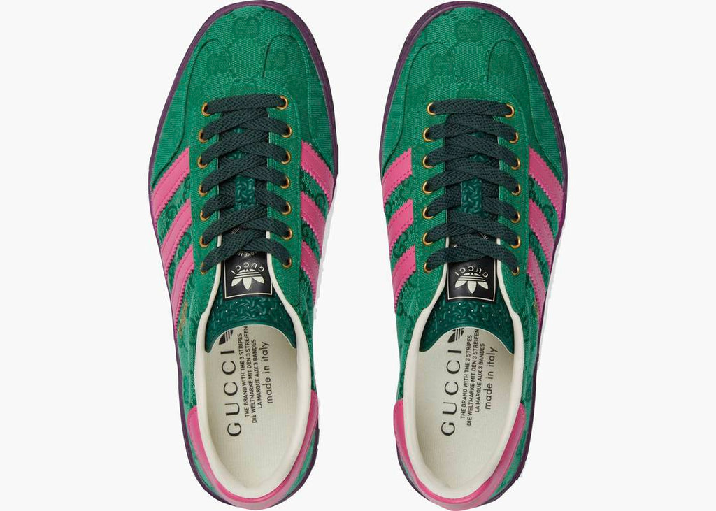 Gazelle GG Canvas Green / Pink (Women's)