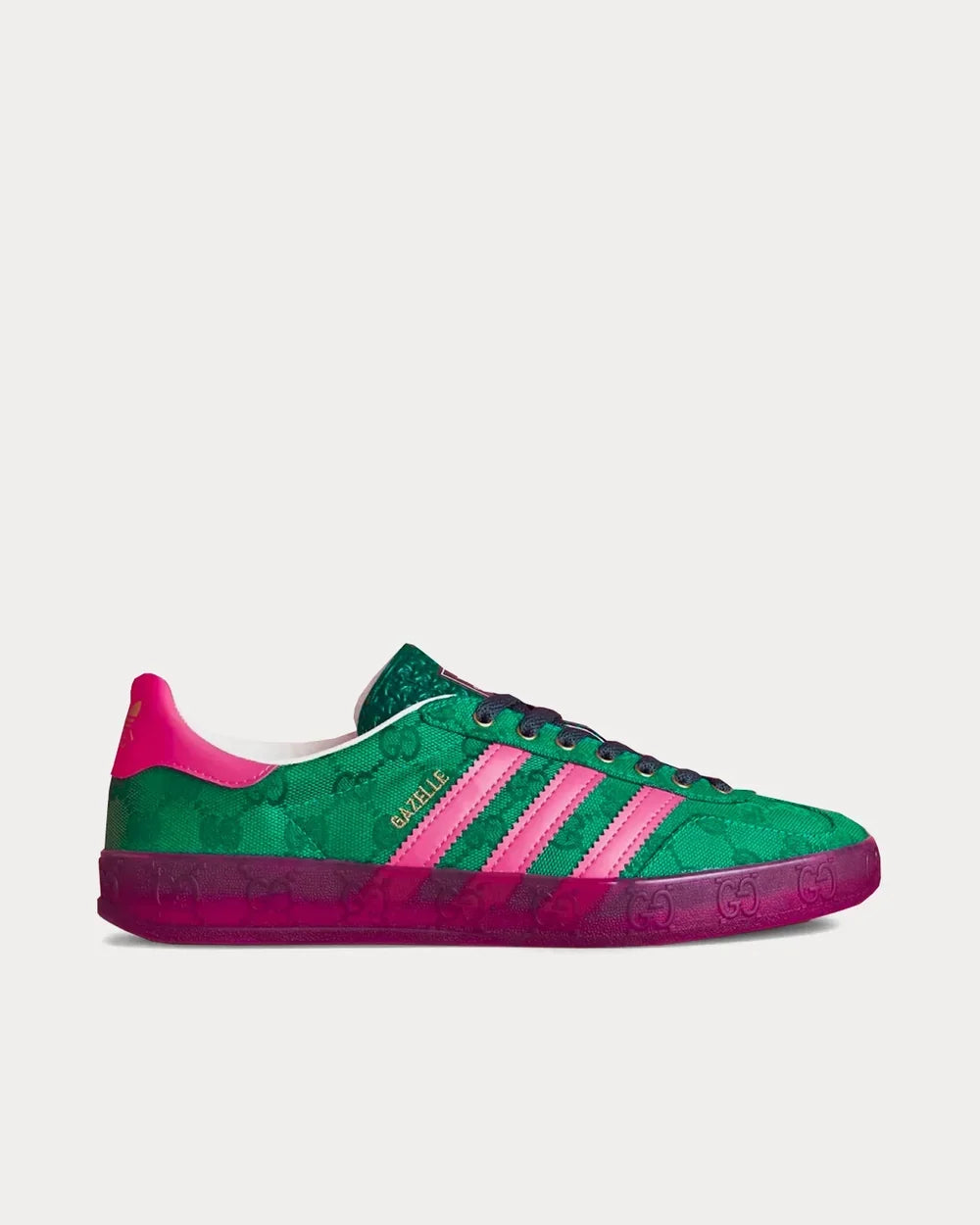 Gazelle GG Canvas Green / Pink (Women's)