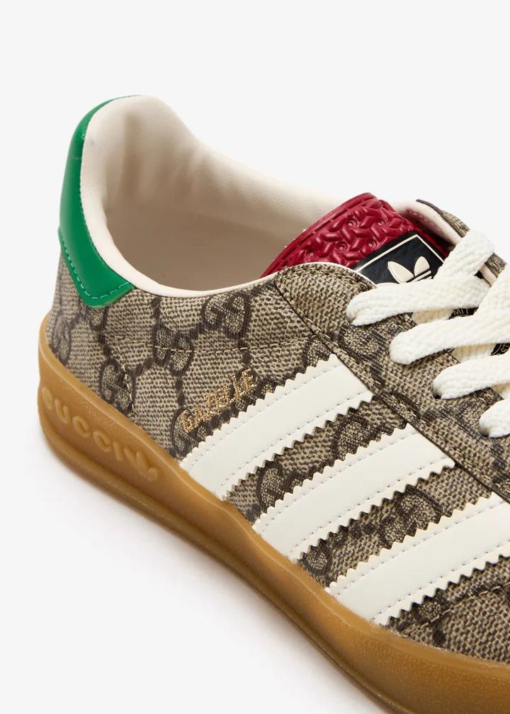 Gazelle GG Canvas Beige & Brown (Women's)