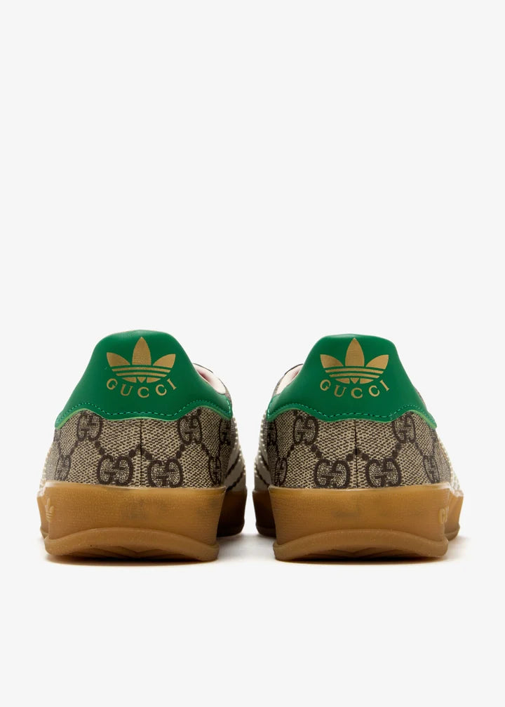 Gazelle GG Canvas Beige & Brown (Women's)